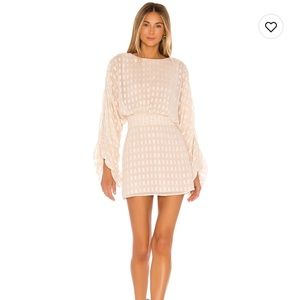 BNWT Nika Revolve Dress Champange